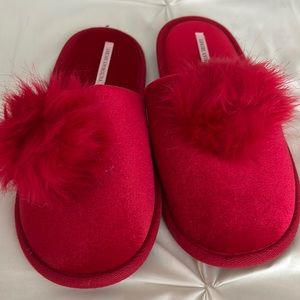 Victoria Secret Red Slippers